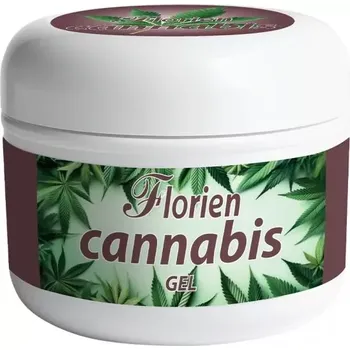 Masážní přípravek GLOBAL 3000 s.r.o. Florien Cannabis Gel – nechladivý (hřejivý) 200 ml