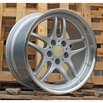 Alu kolo Alu kola Racing Line FBX121, 18x9.5 5x120 ET25, stříbrná + leštěný límec (zátěžová)