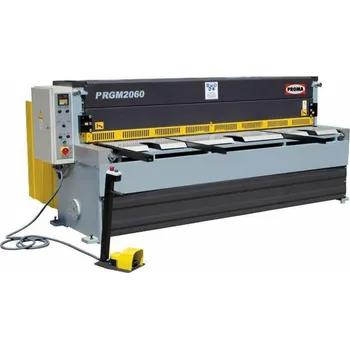 Nůžky na plech PRGM-H-2560 x 2 mm Tabulové elektromechanické nůžky