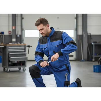 Pracovní kombinéza CXS Kombinéza ROBERT LUX CXS, různé barvy Velikost 54 modrá/černá