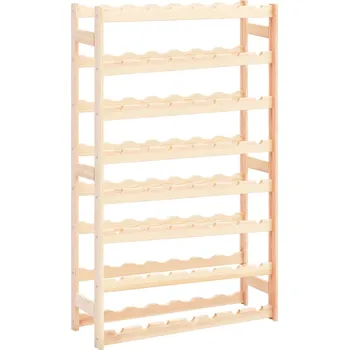 Stojan na víno zahrada-XL Stojan na víno na 56 lahví borové dřevo 286196