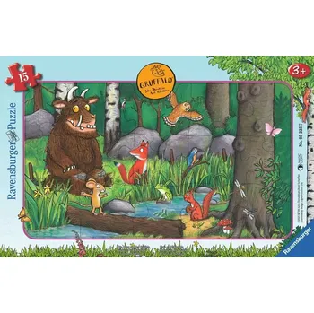 Puzzle Puzzle Myš a Gruffalo od Ravensburger, 15 dílků
