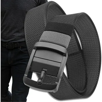 Opasek Camerazar Pánský oboustranný popruh, silný černý, 120 cm