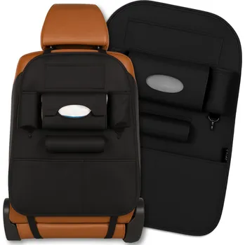 Organizér do auta Camerazar Organizér na opěradlo autosedačky, ekokůže, s kapsou na tablet