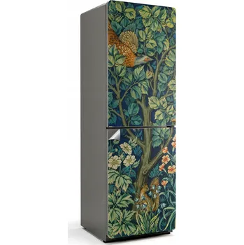 Fototapeta Samolepicí Samolepicí Bubble Free na ledničku Lesní krajina s faunou