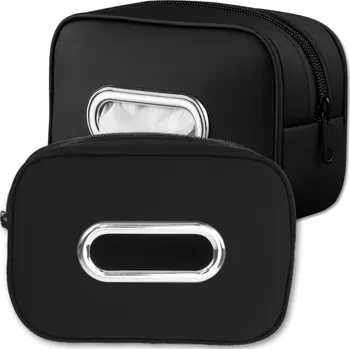 Organizér do auta Camerazar Černé kapesní pouzdro, elegantní organizér z ekokůže do auta