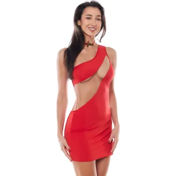 Dámská erotická košilka Krásné šaty Karen dress red - Anais Barva: červená, Velikost: S/M