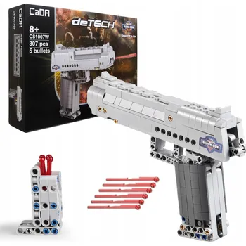 ostatní stavebnice CADA STAVEBNICE DESERT FALCON 5 RAN STŘÍLEJÍCÍ ZBRAŇ PISTOLE