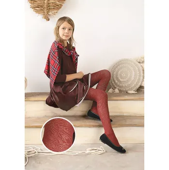 Dámské punčochy Dívčí punčochy Tracy 40 DEN - 122-128 / bílá