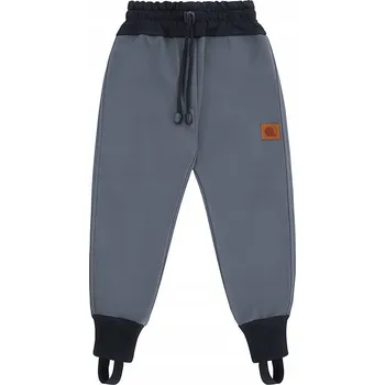 Chlapecké kalhoty TuSzyte | Softshellové kalhoty tmavě šedé, PL VEL. 128