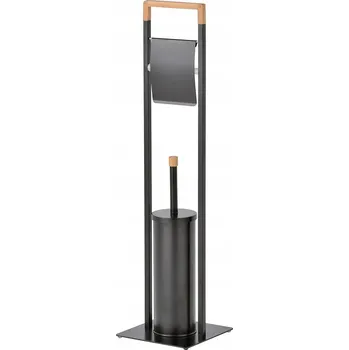 WC štětka Spirella koupelnová série CHIC sada WC štětky se stojanem, nerezová ocel s vyměnitelnou hlavicí