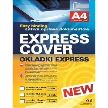 Archivační box Okładki Express 4.5 mm czarne op. 10 szt. 415049, Argo