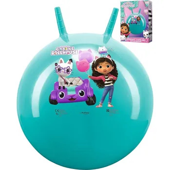Hopsadlo JOHN Míč skákací Gabby‘s Dollhouse 50cm dětské hopsadlo s držadly