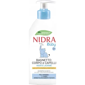 Koupelová pěna Šampon a pěna do koupele 0+ pro děti NIDRA 500ml