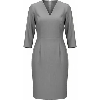 Dámské šaty Zocha Dámské pouzdrové šaty Z062 Z062_grey M