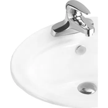 Mexen Selma umyvadlo zapuštěné do desky 56 x 46 cm, bílá - 25085600 Koupelnové umyvadla