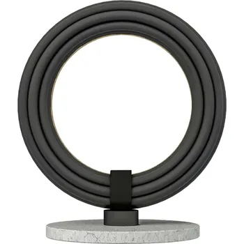 Aromas Elli LED stolní kruhové svítidlo stmívatelné Černá