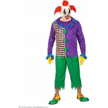 Karnevalový kostým Kostým Halloweenský kostým Zlý vtipálek (Evil Joker) velikost M