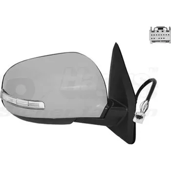 Auto zrcátko Vnější zpětné zrcátko VAN WEZEL 0978818