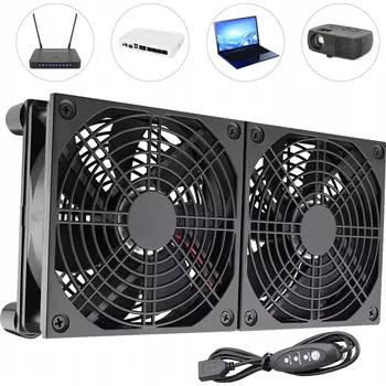 PC ventilátor USB ventilátor 120 mm pro chlazení počítačových skříní