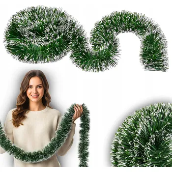 Vánoční dekorace Řetězy na vánoční stromek 500 cm 1 ks