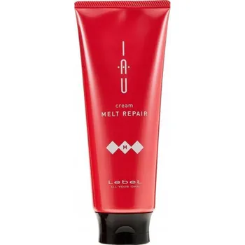 Vlasová regenerace LebeL IAU cream Melt Repair Hedvábný hydratační balzám na vlasy 200 ml
