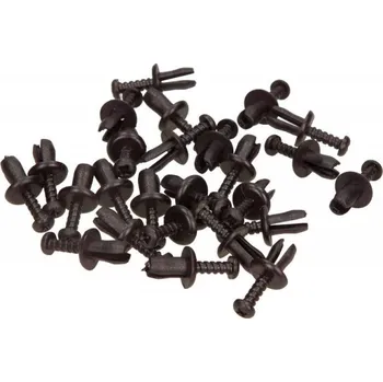 Rozpěrný kolík 6,1 mm pro podčelní sklo / lišty / univerzální Lancia / Renault / Seat (25 ks) 7556533 ROMIX