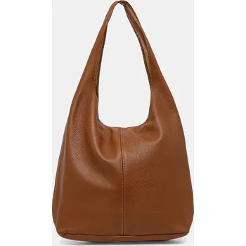 Kožená kabelka Answear.LAB 920.hak hnědá 82X, vel. ONE SIZE