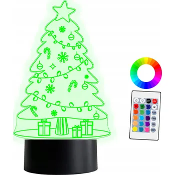 IP kamera Noční lampa | Diamond3DLamp vícebarevná