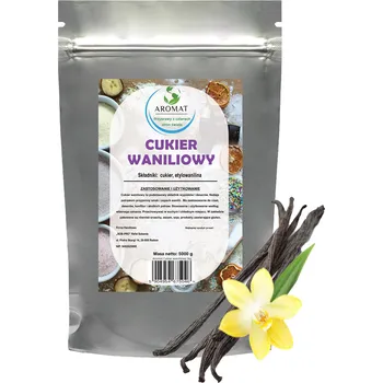 Cukr VANILKOVÁ AROMAT CUKR VANILKA 5000 g