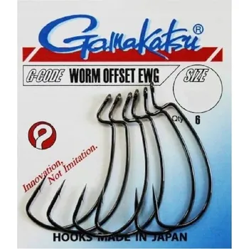 Rybářský háček Gamakatsu Háčky na přívlač LS-1010, 4 nikly, 6 ks