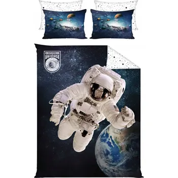 Povlečení Sada Povlečení z bavlny 160x200 + 2x 70x80 100% Bavlna Polsko Vesmír