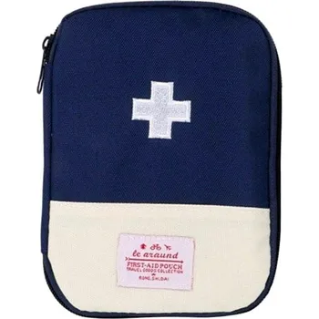 Lékárnička Camerazar Modrý lékárnický organizér na léky a sáčky