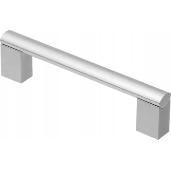 Nábytkové kování Nábytková úchytka GTV A4, rozteč 128 mm, délka 148 mm, hliníková UA-AA-04-128