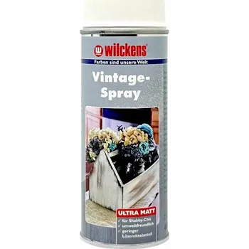 Barva ve spreji VINTAGE LAK ve spreji BARVA BARVA NA VODNÍ BÁZI SHABBY CHIC BÍLÁ 400ML