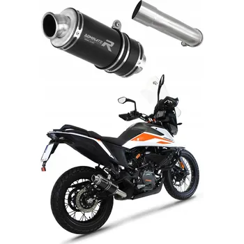 Výfuk pro motocykl 390 Adventure 2020 - 2024 výfuk tlumič GP1 BLACK DOMINATOR