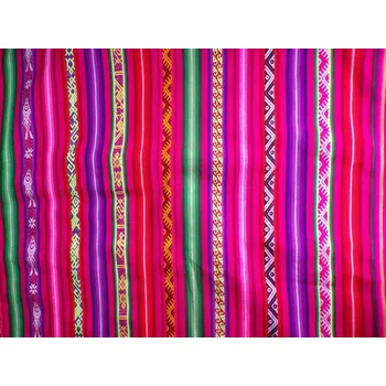 Látka (růžová se vzorem, 1 metr)