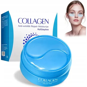 Péče o oční okolí Balení 60 očních tamponů, tampony proti tmavým kruhům, s hyaluronovou a