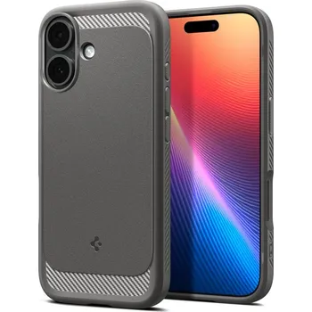 Kryt Spigen Rugged Armor Mag s MagSafe iPhone 17 šedé