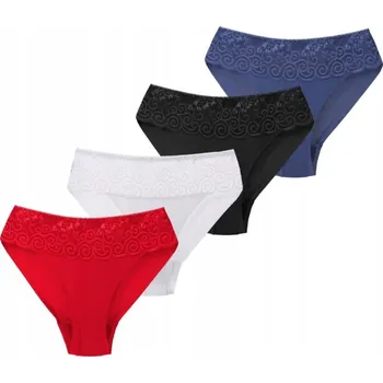 Dámské spodní prádlo Dámské Kalhotky MORAJ , řezané laserem, 4 ks velikost S