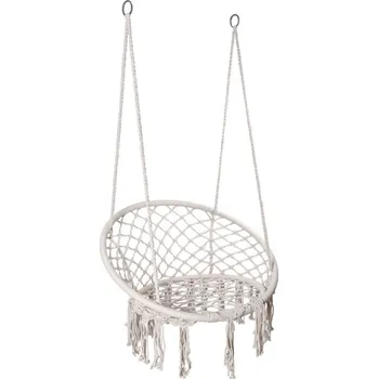 Zahradní houpačka Závěsné křeslo TOGO krémové