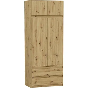 Šatní skříň Skříň Framire Moderní 90 x 234 x 51 cm dub artisan
