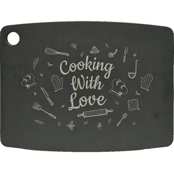 Kuchyňské prkénko Krájecí deska 30 cm HAPPINESS IS HOMEMADE Jade