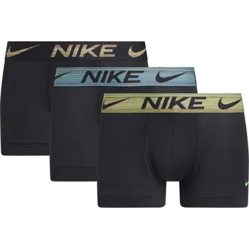Boxerky Pánské spodní prádlo Nike TRUNK 3PK S Černá, Mix