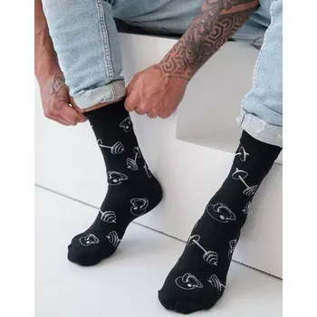 Pánské ponožky Pánské ponožky Gym - 43-46 / černá