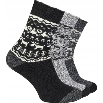 Pánské ponožky Pánské vlněné Ponožky z alpaky, 3 páry, vícebarevné, velikost 39-42