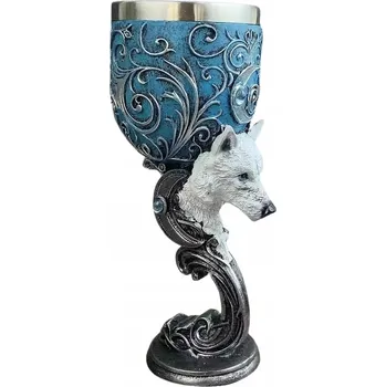 Sklenice EPICKÝ PIVNÍ SKLENICE 'S FULL MOON NEREZOVÁ OCEL 200 ML LARP RPG