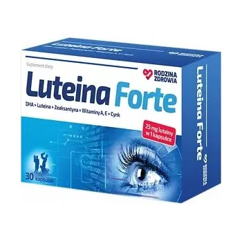Rodzina Zdrowia Lutein Forte, zdroj zinku a vitamínů, pro oči, 30 kapslí
