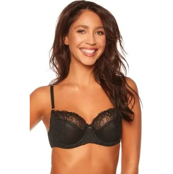 Podprsenka Nevyztužená podprsenka Bella Misteria BS-106 Černá 70G