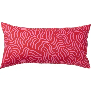 Polštář IKEA SANDMOTT Polštář, jasně červená jasně růžová, 30x58 cm